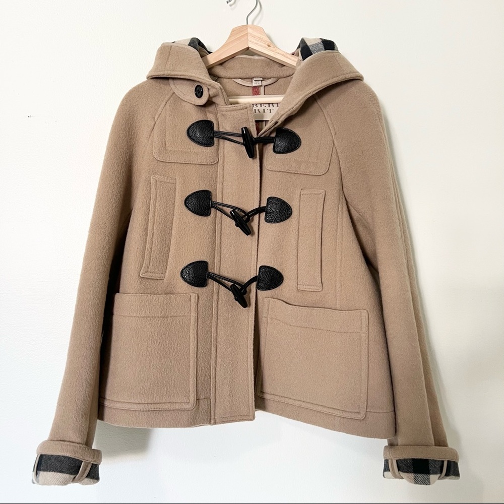 BURBERRY BRIT Blackwell Wool Duffle Coat